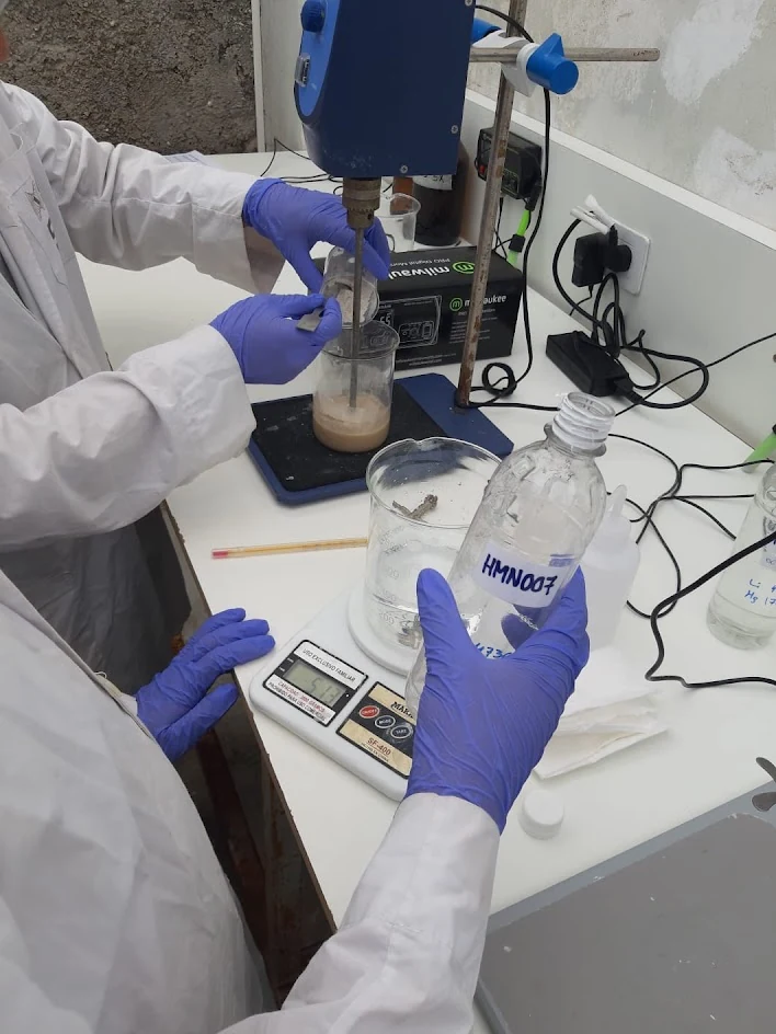 Laboratory equipment used in Eon’s process research